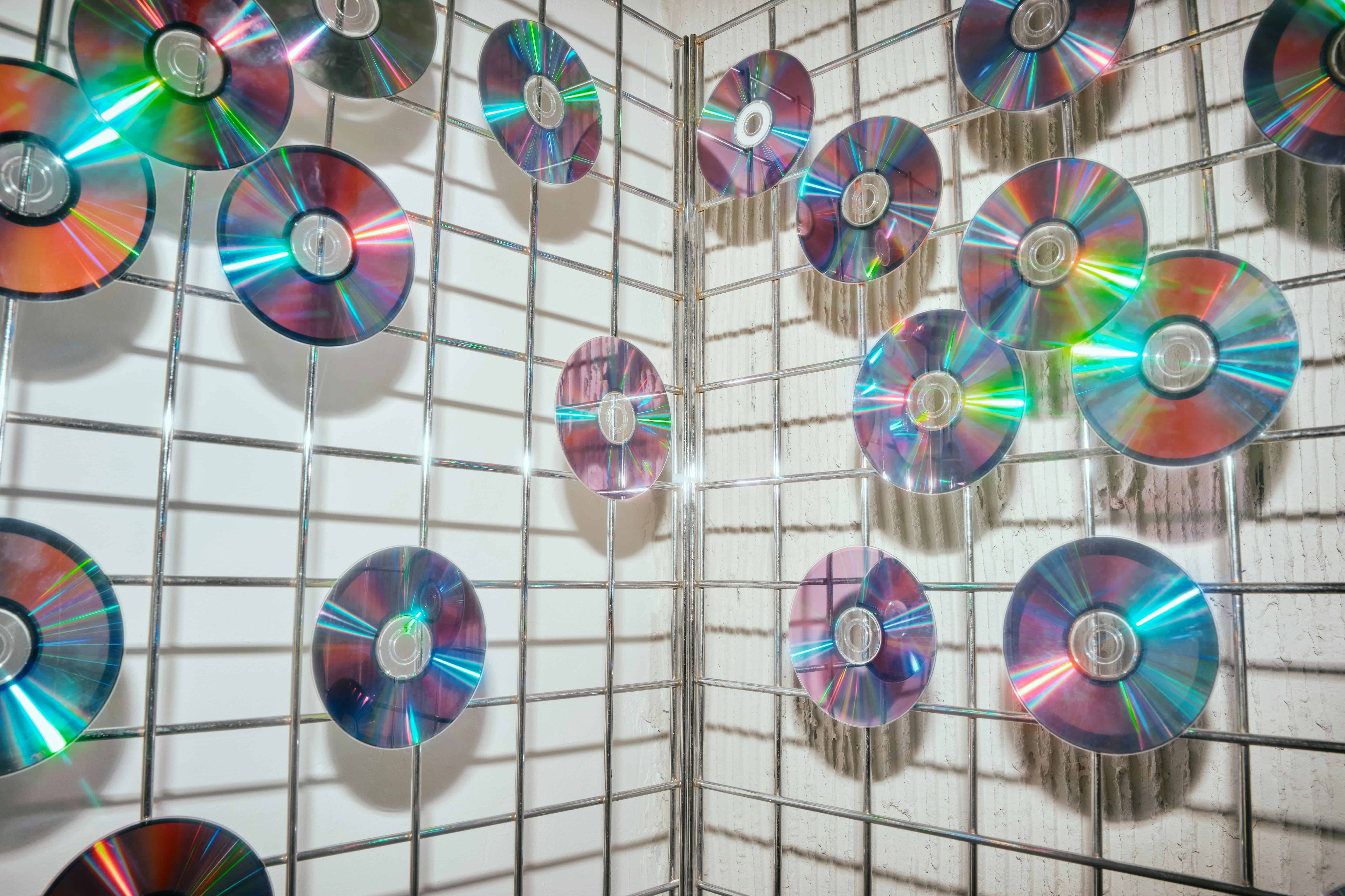 Wall of CDs