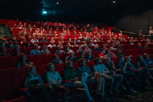 people in a movie theater
